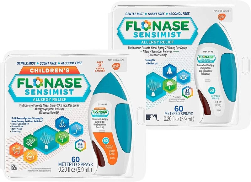 Flonase 2Pack Sensimist Allergy Relief Nasal Spray
