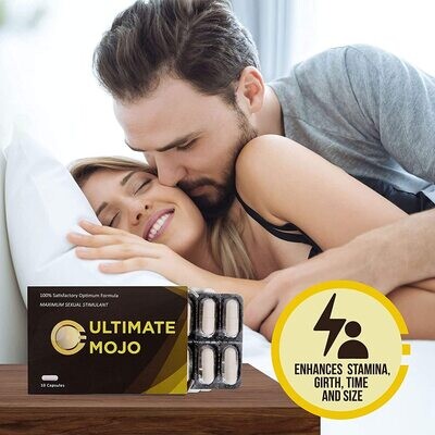 Ultimate MOJO Male Energy Booster and Natural Amplifier Supplement for Men