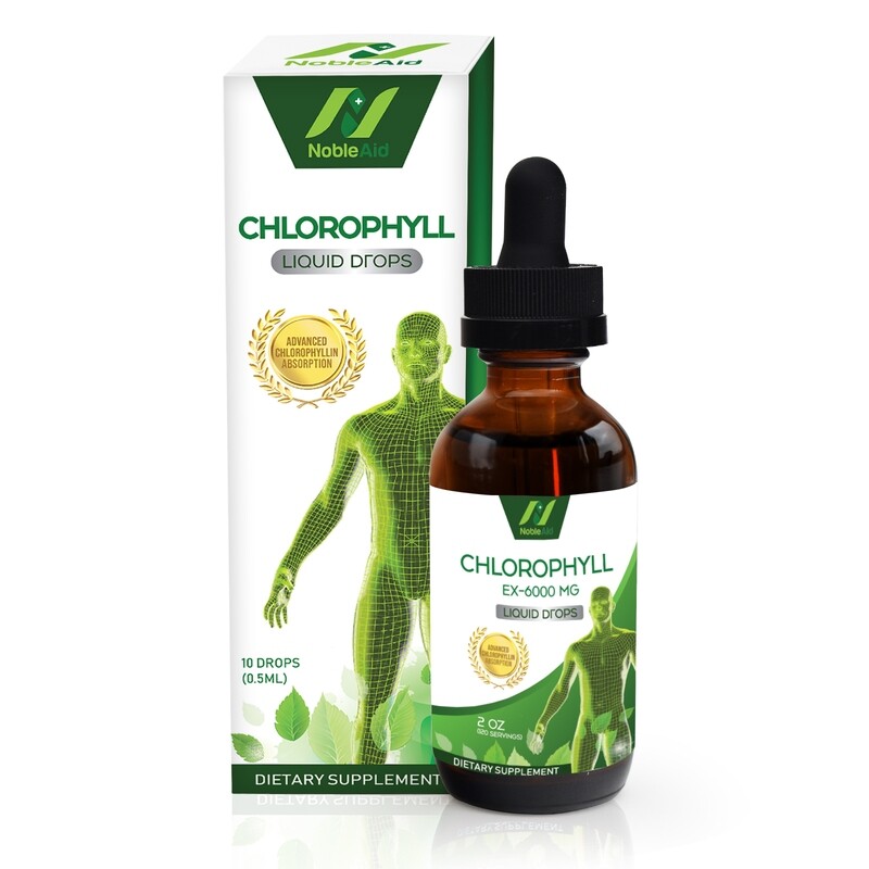 Natural Liquid Chlorophyll Drops By NobleAid