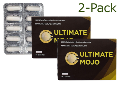 Ultimate MOJO 2Pack Male Energy Booster and Natural Amplifier Supplement for Men