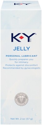 K-Y JELLY, CLASSIC, WATER-BASED PERSONAL LUBRICANT 2OZ