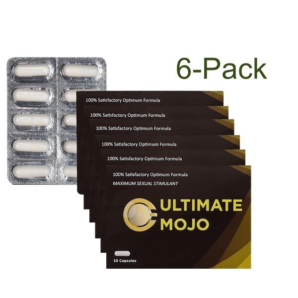 Ultimate MOJO 6Pack Male Energy Booster and Natural Amplifier