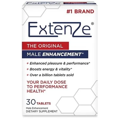 Extenze Original Formula Male Enhancement Tablets 30 Count