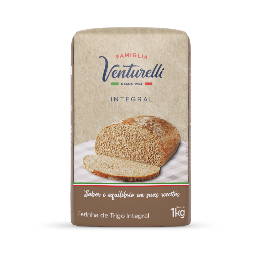 Farinha de Trigo Venturelli Integral - 1kg