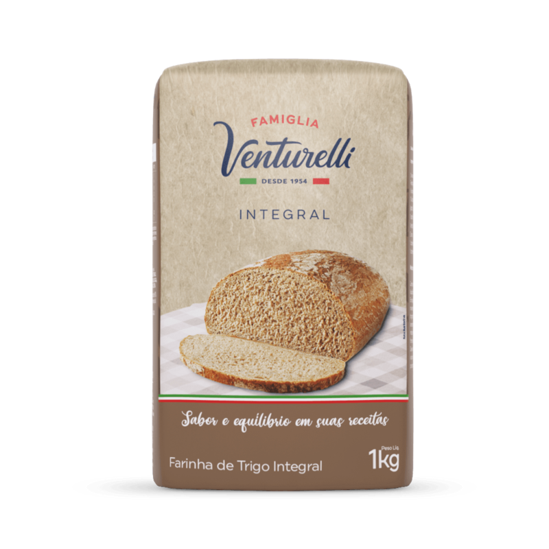 Farinha de Trigo Venturelli Integral - 1kg