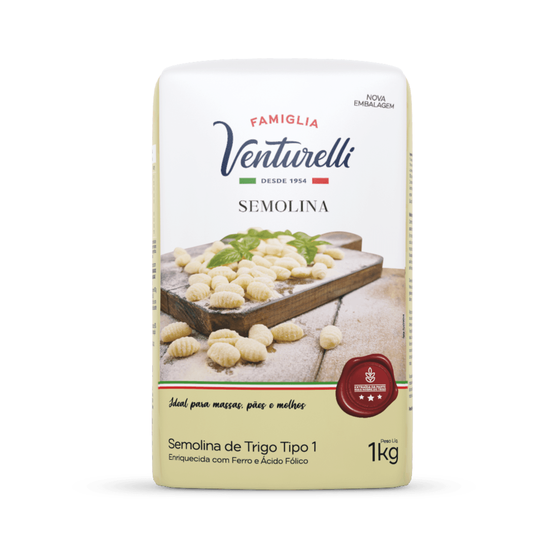 Semolina de Trigo Venturelli - 1kg