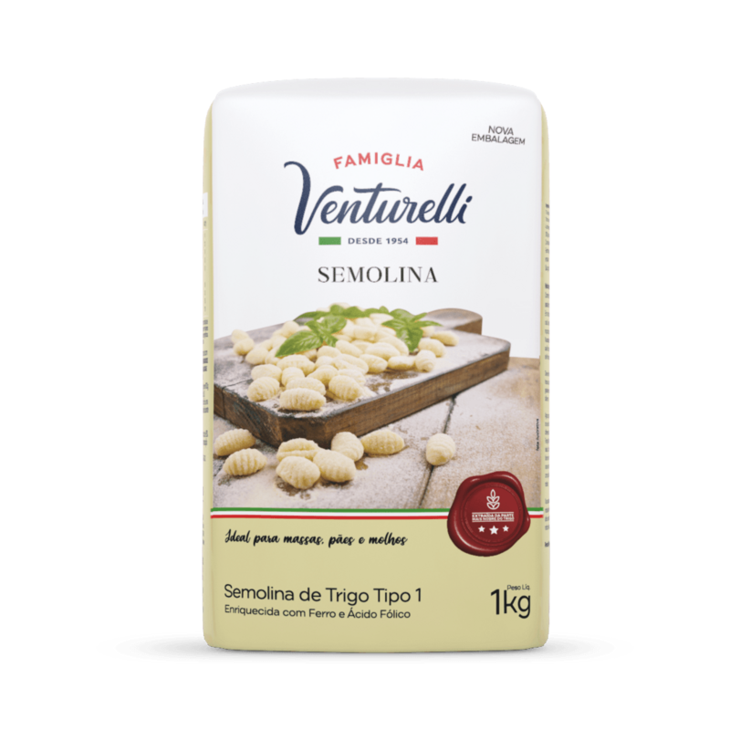 Semolina de Trigo Venturelli - 1kg