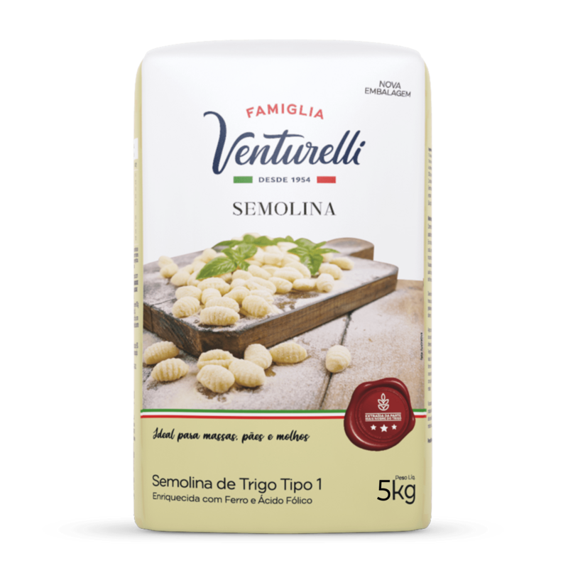 Semolina de Trigo Venturelli - 5kg