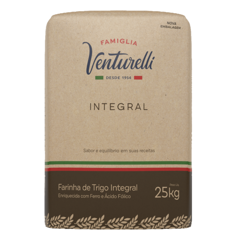 Farinha de Trigo Venturelli Integral – 25kg