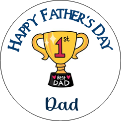 Father&#39;s Day Cupcake Toppers