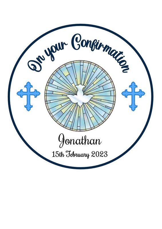 Confirmation Cake Topper