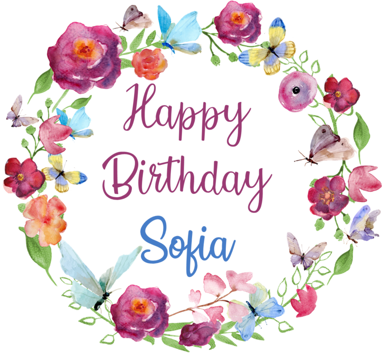 Floral Wreath Birthday