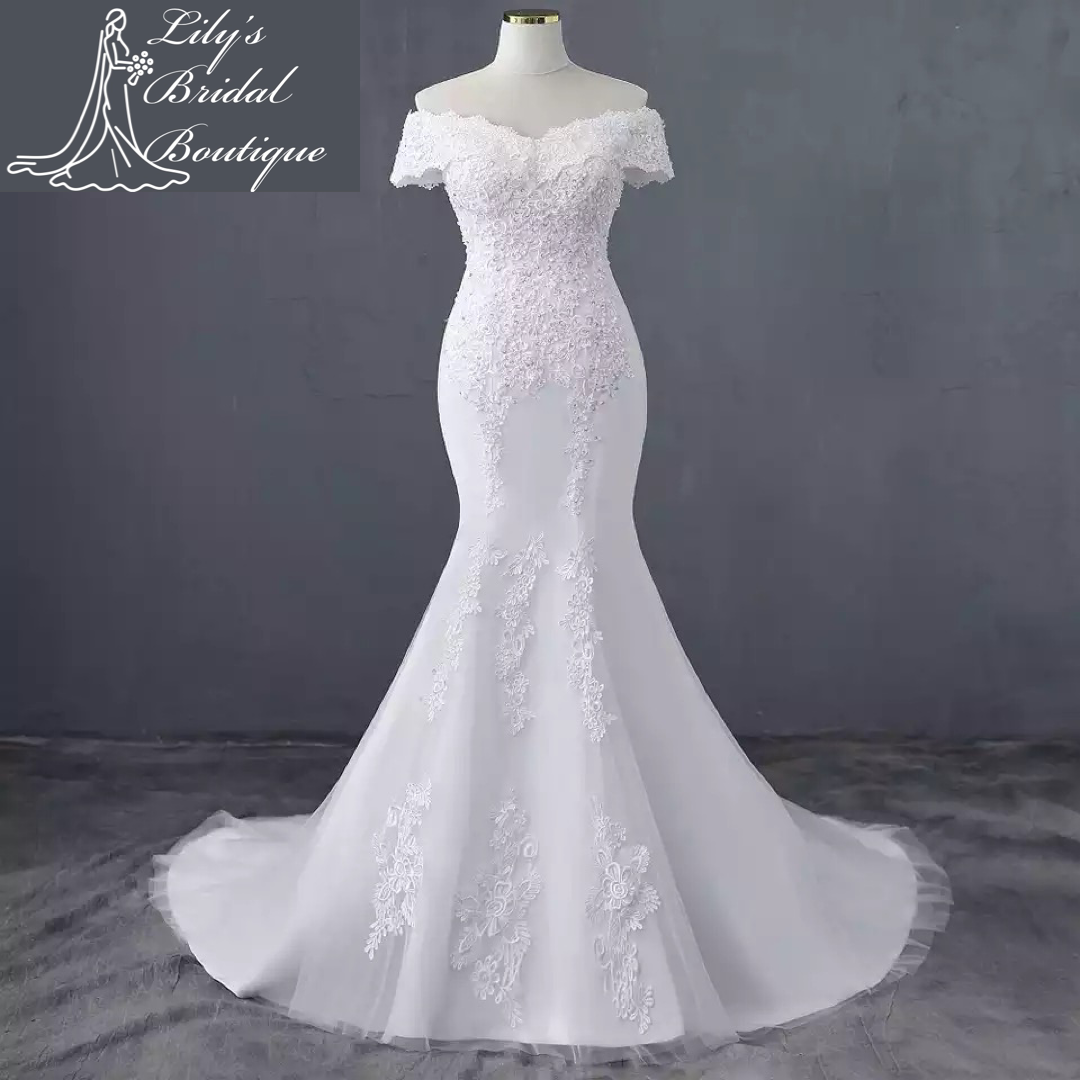 Snow Wedding Mermaid Dress