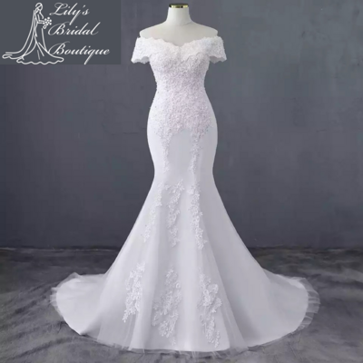 Snow Wedding Mermaid Dress
