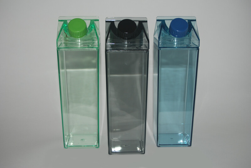 Melkpak klein 500ml groen/zwart/blauw