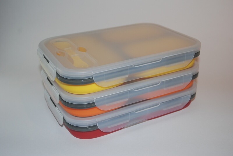 Opvouwbaar broodtrommel of lunchbox 1000 ml