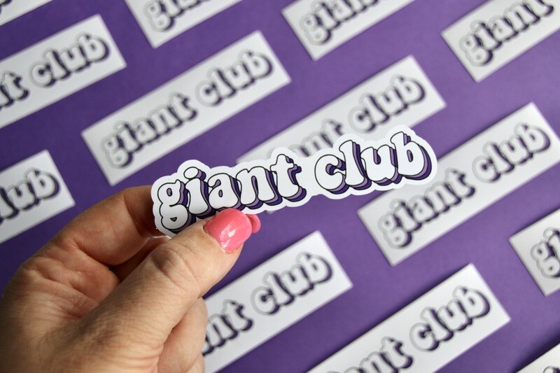 Retro Skill Club Stickers