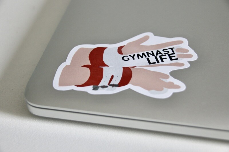 Gymnast Life Sticker