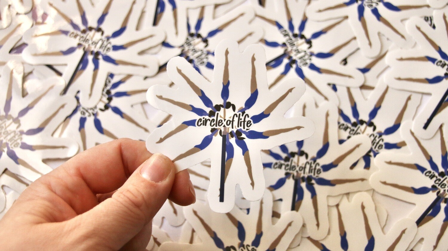 MAG &amp; WAG Circle of Life Sticker