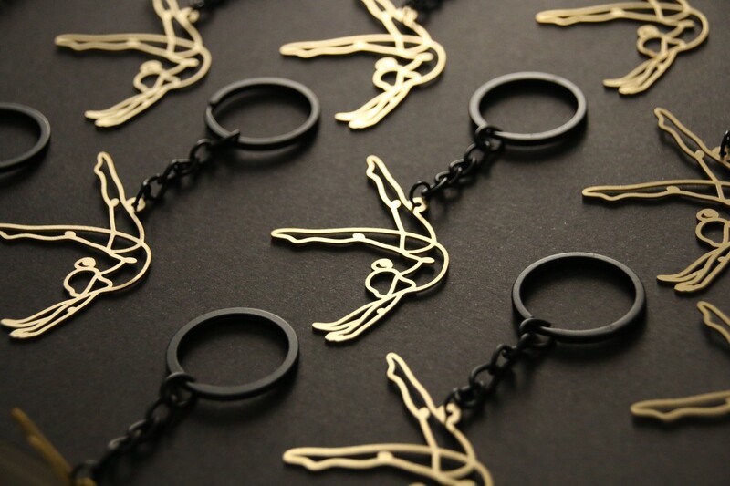 Metal Keyring - Back Handspring