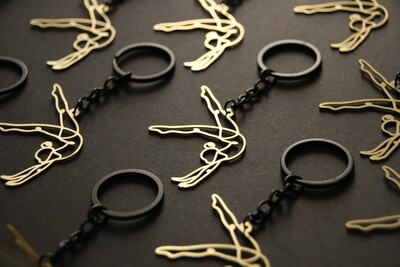 Metal Keyring - Back Handspring