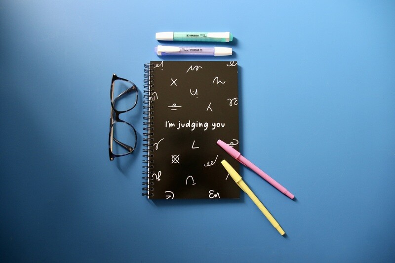 Judging You Notebook