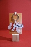 Acrylic Keyring - Gymnast Life