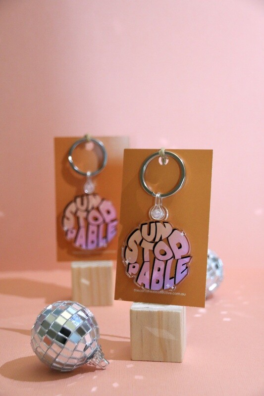 Acrylic Keyring - Unstoppable