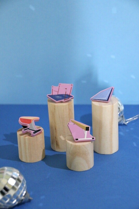 Acrylic Pin Set - WAG Apparatus