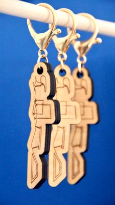 Wooden Keyring - WAG Apparatus