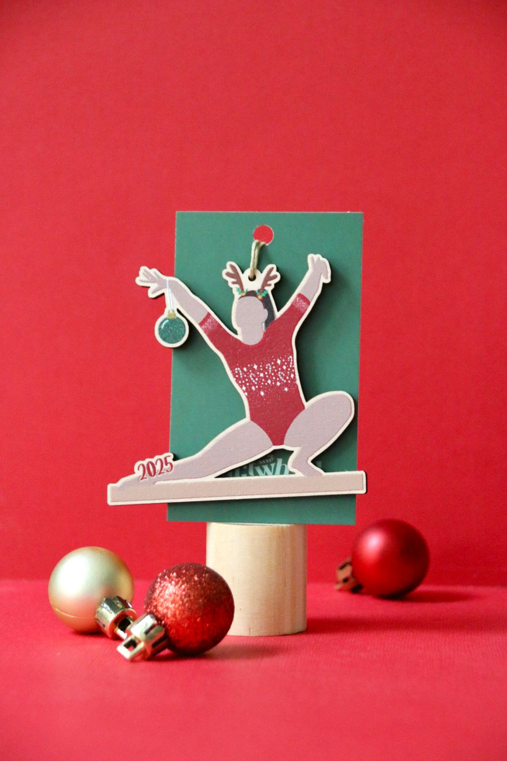 Christmas Gymnast Ornament - Limited Edition 2025