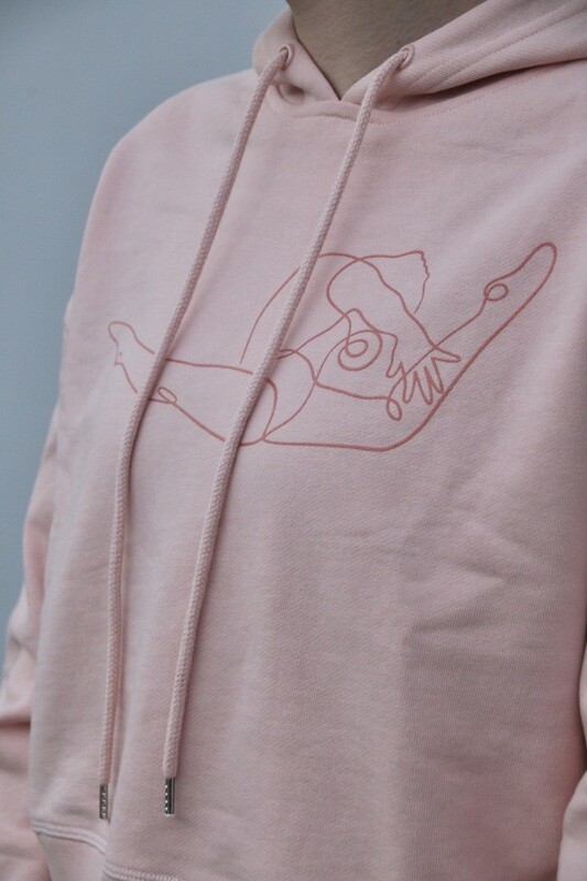 Cropped Hoodie - Ring Leap