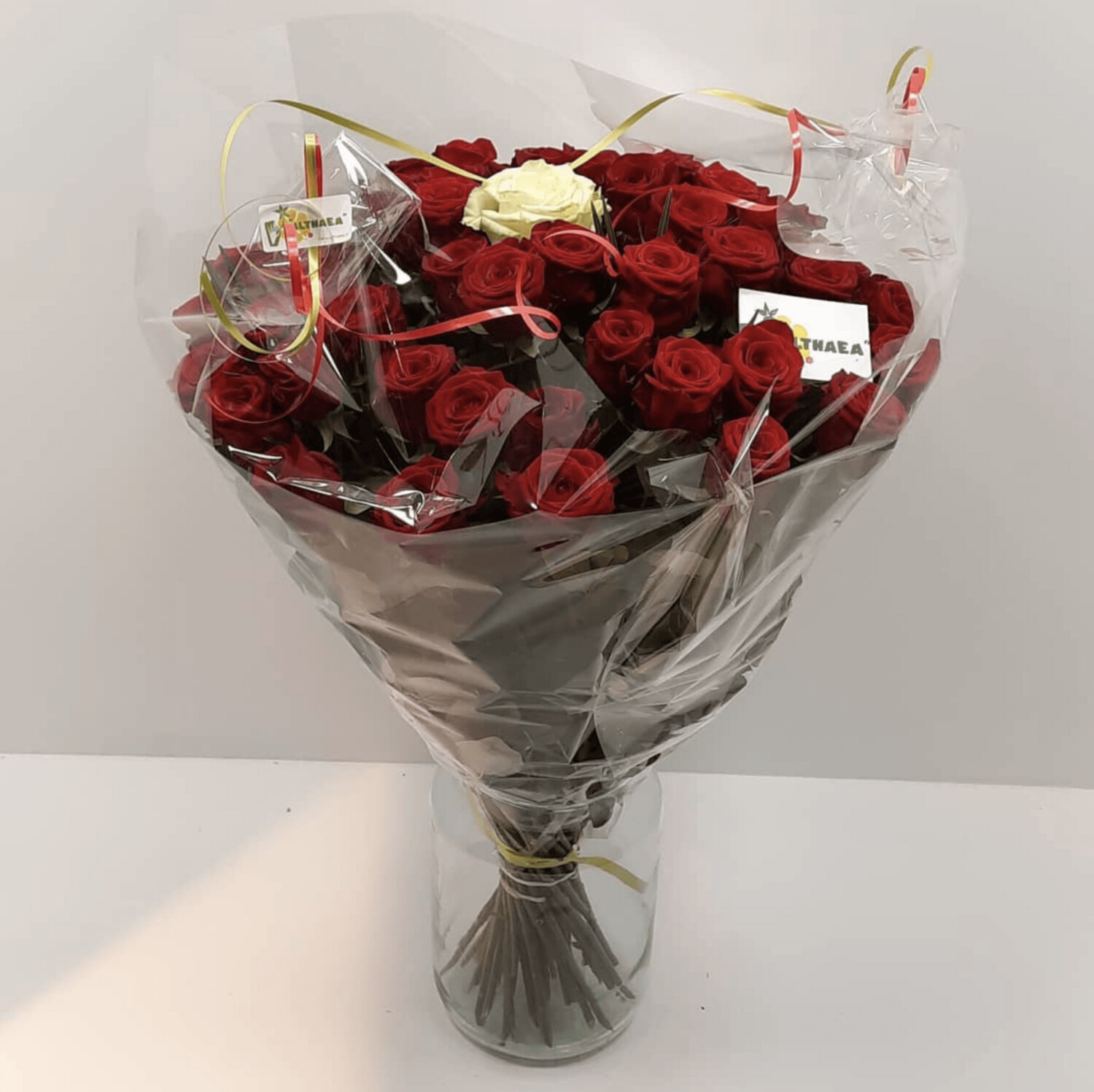 Rode rozen voor vaderdag