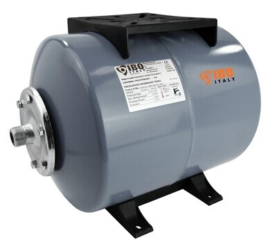 Zbiornik przeponowy hydroforowy poziomy  GBH 80L IBO ITALY