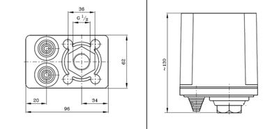 Wyłącznik ciśnieniowy LCA2 Hydro-Vacuum