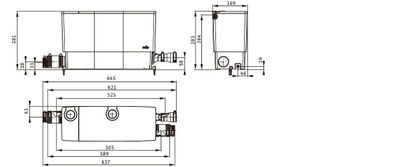 Stacja przeładunkowa DrainLift MINI5-XS/C-EF