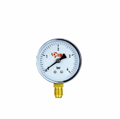 Manometr radialny 1/4 Manometr radialny 1/4", fi 60mm, 0÷4bar