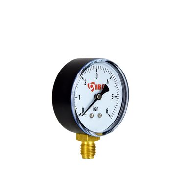 Manometr radialny 1/4", fi 60mm, 0÷6bar