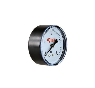 Manometr axialny 1/4", fi 60mm, 0÷4bar