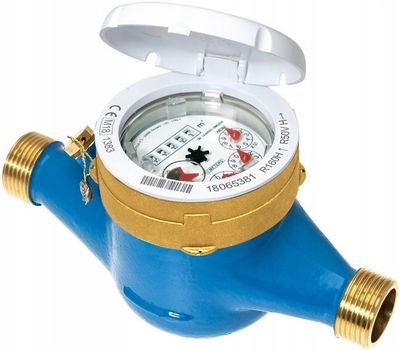 Wodomierz BMETERS GMDM-I, 1 cal DN25 6,3 m3/h zimna woda, przyłącze 1 1/4 cala, R100/50 dł. 260 mm MIA00F38SCEIV0