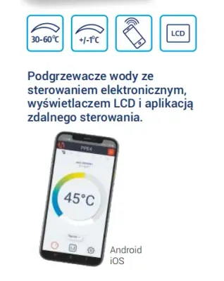 Elektryczny przepływowy podgrzewacz wody PPE4.M Medium-27 Kospel
