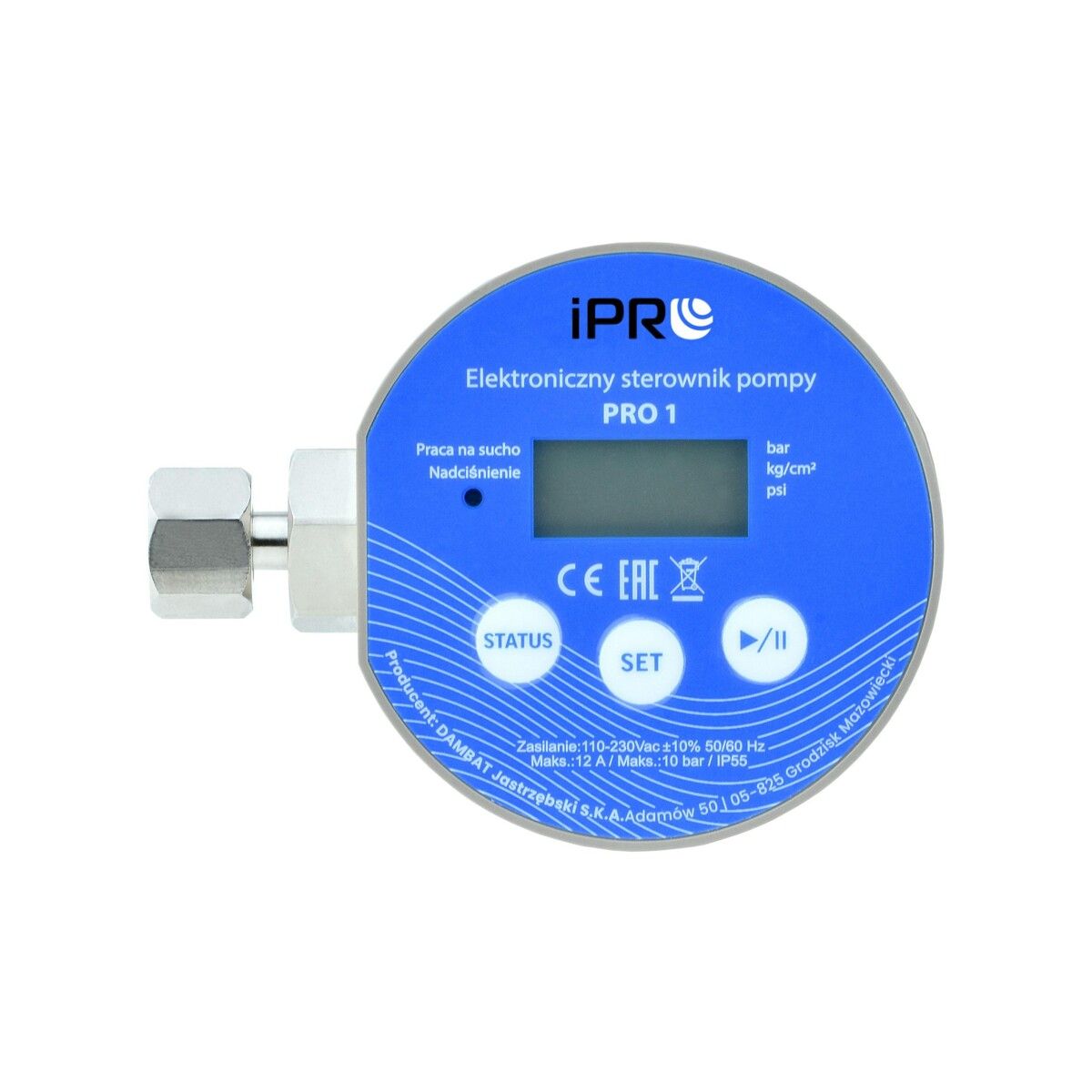 Elektroniczny sterownik pompy PRO 1 IBO IPRO