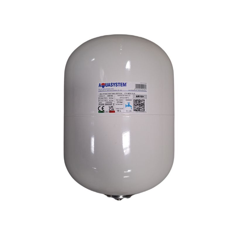 Zbiornik hydroforowy membranowy AR18+ AQUASYSTEM 18L Zbiornik hydroforowy membranowy AR18+ AQUASYSTEM 18L