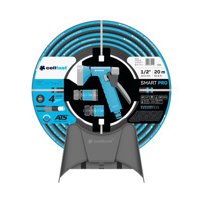 Zestaw zraszający SMART PRO ATS™ z wieszakiem ściennym na wąż