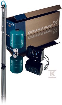 Pakiet hydroforowy z pompą głębinową SQE 3-65 Grundfos Pakiet hydroforowy z pompą głębinową SQE 3-65 Grundfos
