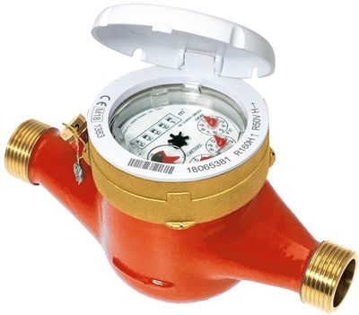Wodomierz BMETERS GMDM-I, 1 cal DN25 6,3 m3/h ciepła woda, przyłącze 1 1/4 cala, R100/50 dł. 260 mm MIA00C38SCEIVS