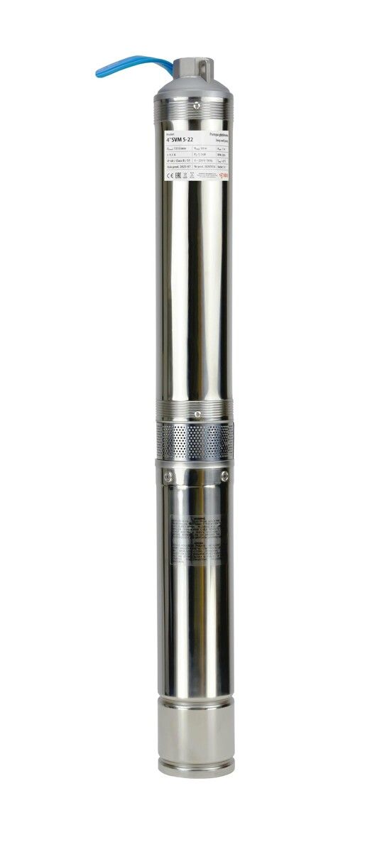 Pompa głębinowa 4" SVM 5-30 (1,5kW, 230V) IBO 30m kabla
