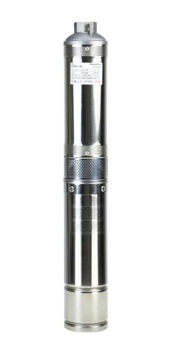 Pompa głębinowa 4 Pompa głębinowa 4" SVM 2-18 (0,55kW, 230V) IBO 30m kabla