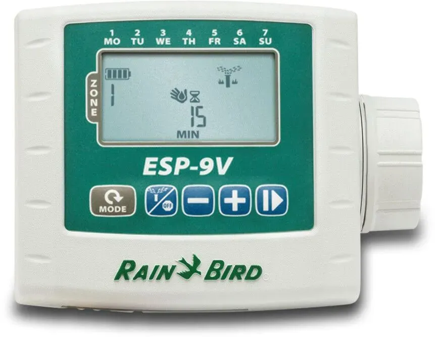 Sterownik bateryjny Rain Bird ESP-9V (1 sekcja, Wodoodporny) Sterownik bateryjny Rain Bird ESP-9V (1 sekcja, Wodoodporny)