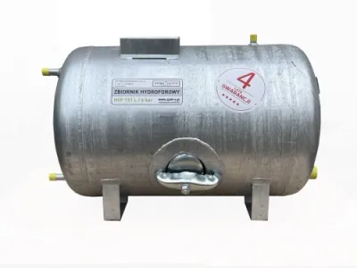 Zbiornik 200L ocynkowany poziomy HYDRO-VACUUM Grudziądz